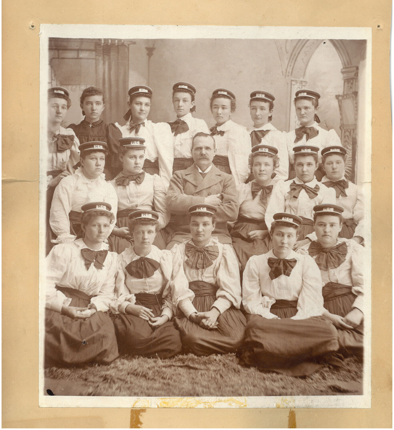 10-9 Hamilton Cadets in formal uniforms Lexington.jpg
